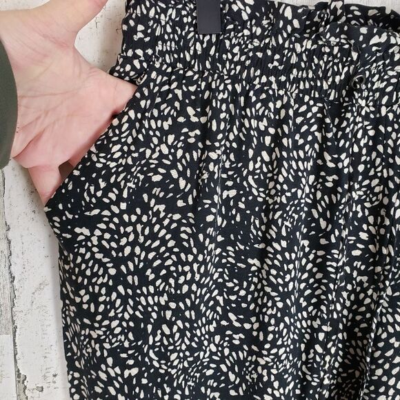 New Looks Curves Paperbag Waist Pants Sz 14 - Picture 3 of 10